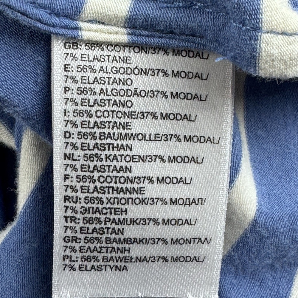 The North Face Women's Blue Stripe Stretch A-Line Ava Maxi  Skirt M - Picture 5 of 8